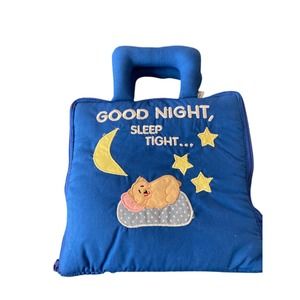 Good Night Sleep Tight soft book with zipper